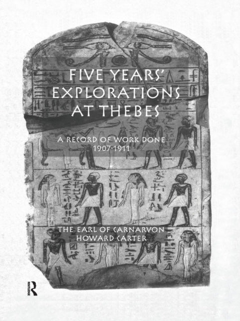 Book cover of: Five Years Exploration At Thebes. By: H_CARTER