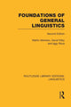 Book cover of: Foundations of General Linguistics (RLE Linguistics A: General Linguistics). By: Martin Atkinson