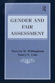 Book cover of: Gender and Fair Assessment. By: Warren W. Willingham