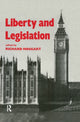 Book cover of: Liberty and Legislation. By: Richard Hoggart
