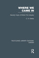 Book cover of: Where we Came In. By: Charles Allen Oakley