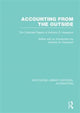 Book cover of: Accounting From the Outside (RLE Accounting). By: Anthony G. Hopwood