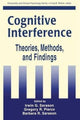 Book cover of: Cognitive Interference. By: Irwin G. Sarason