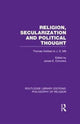 Book cover of: Religion, Secularization and Political Thought. By: James E. Crimmins