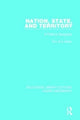 Book cover of: Nation, State and Territory. By: Roy E.H. Mellor
