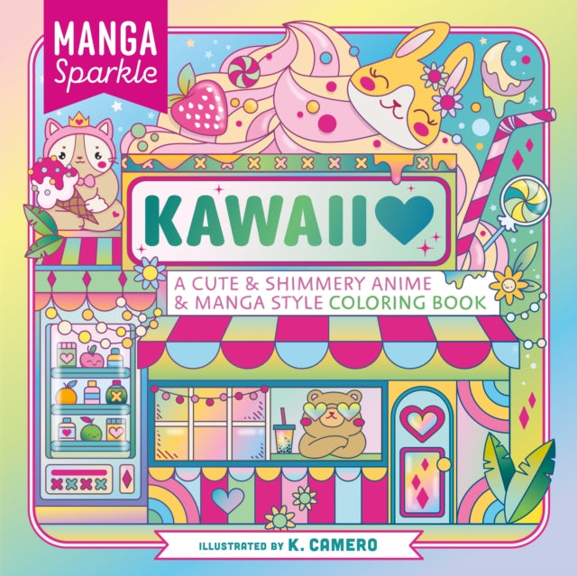 Book cover of: Manga Sparkle: Kawaii. By: Kai Camero