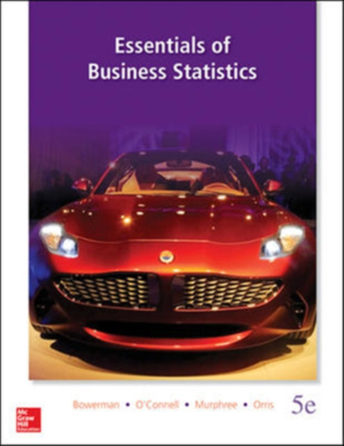Book cover of: Essentials of Business Statistics (Int'l Ed). By: Bowerman