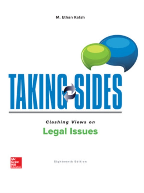 Book cover of: Taking Sides: Clashing Views on Legal Issues. By: M. Ethan Katsh