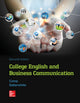 Book cover of: College English and Business Communication. By: Sue C. Camp