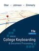Book cover of: GREGG COLLEGE KEYBOARDING & DOCUMENT PROCESSING (GDP11) MICROSOFT WORD 2016 MANUAL KIT 2: 61-120