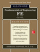Book cover of: Fundamentals of Engineering FE Civil All-in-One Exam Guide. By: Indranil Goswami