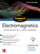 Book cover of: Schaum's Outline of Electromagnetics, Fifth Edition. By: Mahmood Nahvi