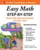 Book cover of: Easy Math Step-by-Step, Second Edition. By: William Clark