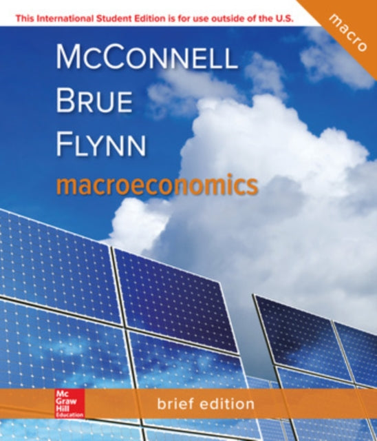 Book cover of: ISE Macroeconomics, Brief Edition. By: MCCONNELL