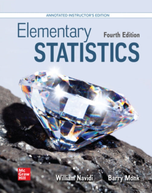 Book cover of: Annotated Instructor's Edition for Elementary Statistics. By: William Cyrus Navidi