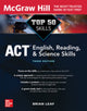 Book cover of: Top 50 ACT English, Reading, and Science Skills, Third Edition. By: Brian Leaf