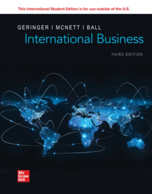 Book cover of: International Business ISE. By: GERINGER