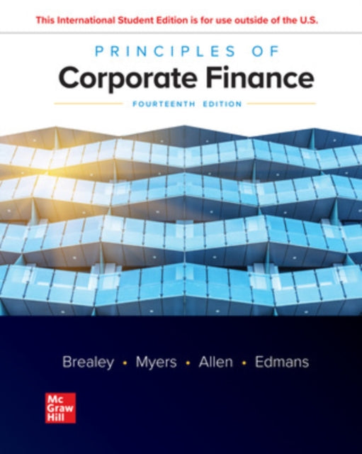 Principles of Corporate Finance ISE 9781265074159 BREALEY