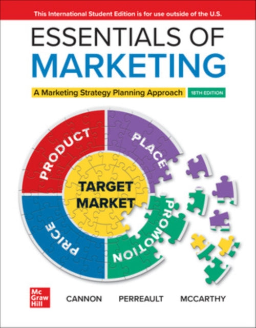 Book cover of: Essentials of Marketing ISE. By: PERREAULT