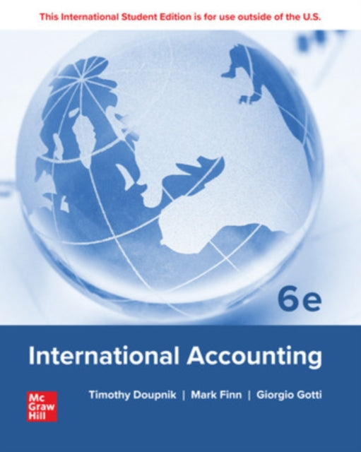 Book cover of: International Accounting ISE. By: DOUPNIK