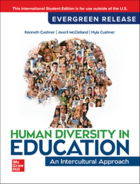 Book cover of: Human Diversity in Education: 2024 Release ISE. By: CUSHNER