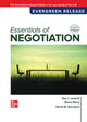Book cover of: Essentials of Negotiation: 2024 Release ISE. By: LEWICKI