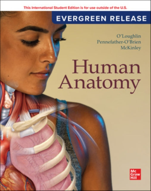 Book cover of: Human Anatomy: 2024 Release ISE. By: MCKINLEY