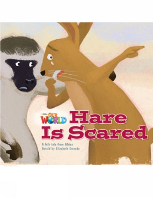 Book cover of: Our World Readers: Hare Is Scared. By: Crandall