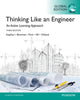 Book cover of: Thinking Like an Engineer, Global Edition