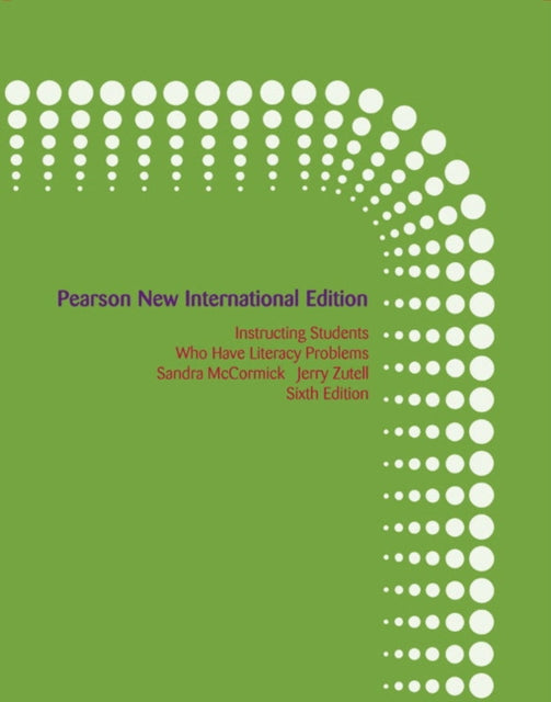 Book cover of: Instructing Students Who Have Literacy Problems. By: Sandra McCormick
