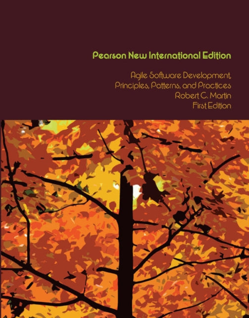 Book cover of: Agile Software Development, Principles, Patterns, and Practices