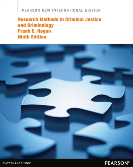 Book cover of: Research Methods in Criminal Justice and Criminology. By: Frank E. Hagan