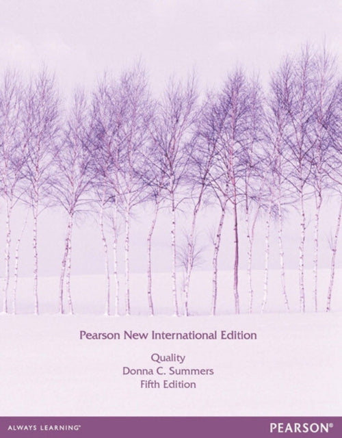 Book cover of: Quality. By: Donna C. Summers