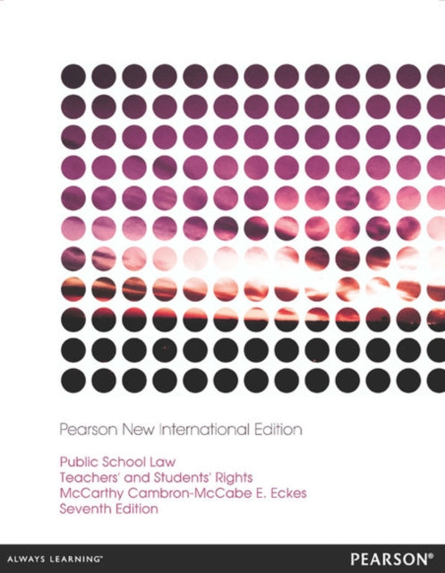 Book cover of: Public School Law. By: Nelda H. Cambron-McCabe