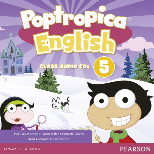 Book cover of: Poptropica English American Edition 5 Audio CD