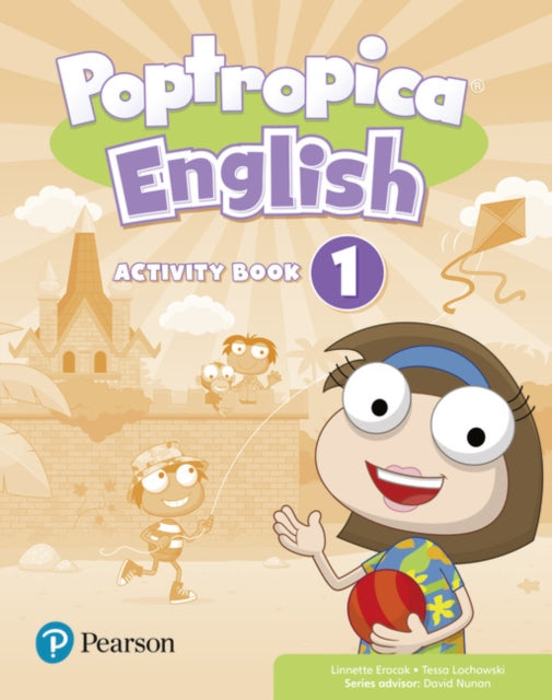 Book cover of: Poptropica English Level 1 Activity Book. By: Linnette Erocak