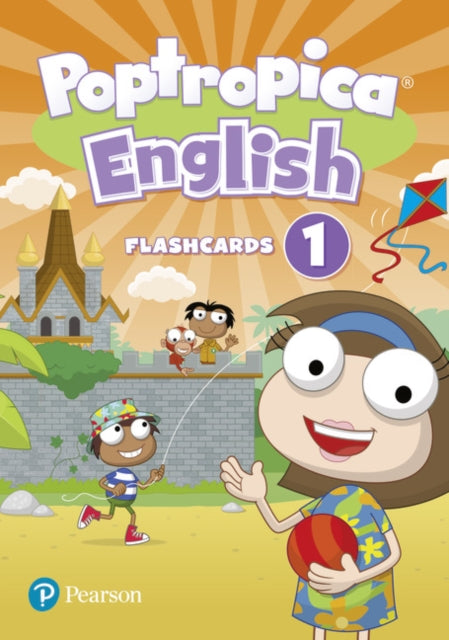 Book cover of: Poptropica English Level 1 Flashcards. By: Linnette Erocak