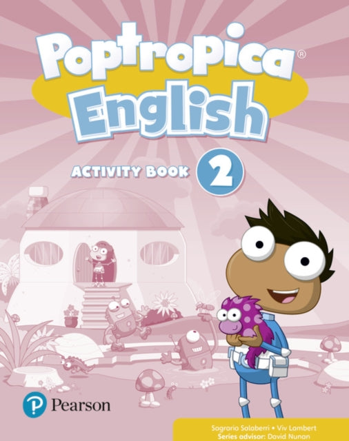 Book cover of: Poptropica English Level 2 Activity Book. By: Sagrario Salaberri