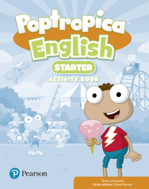 Book cover of: Poptropica English Starter Activity Book. By: Tessa Lochowski