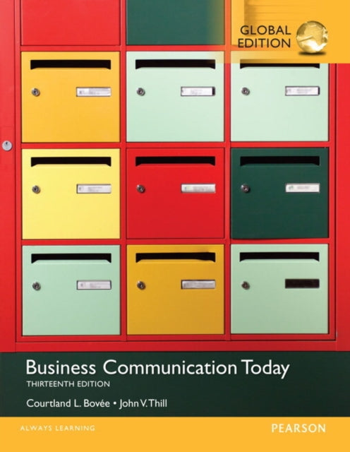 Book cover of: Business Communication Today OLP wih eText, Global Edition. By: Courtland Bovee