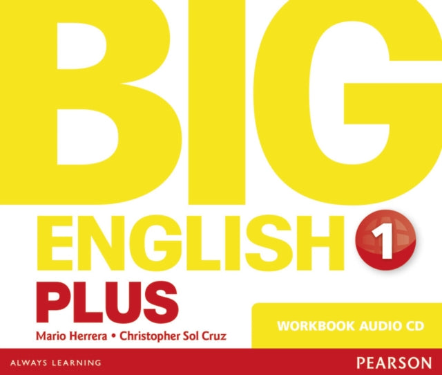 Book cover of: Big English Plus American Edition 1 Workbook Audio CD