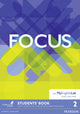 Book cover of: Focus BrE 2 Student's Book & MyEnglishLab Pack. By: Vaughan Jones