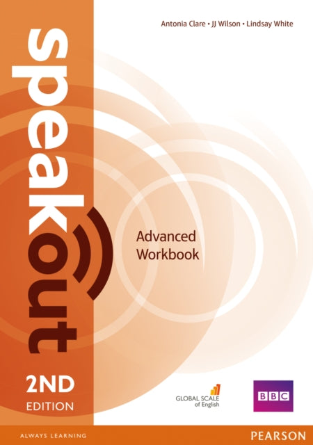 Book cover of: Speakout Advanced 2nd Edition Workbook without Key. By: Antonia Clare
