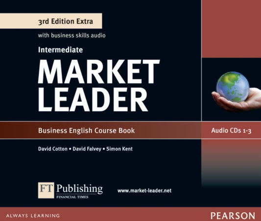 Book cover of: Market Leader 3rd Edition Extra Intermediate Class Audio CD. By: Fiona Scott-Barrett