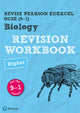 Pearson REVISE Edexcel GCSE Biology (Higher) Revision Workbook - for 2026, 2027 exams