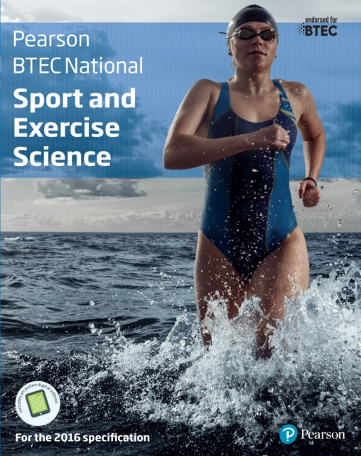 Book cover of: BTEC Nationals Sport and Exercise Science Student Book + Activebook. By: Louise Sutton