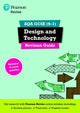 Book cover of: Pearson REVISE AQA GCSE Design and Technology Revision Guide incl. online revision - for 2026, 2027 exams. By: Mark Wellington