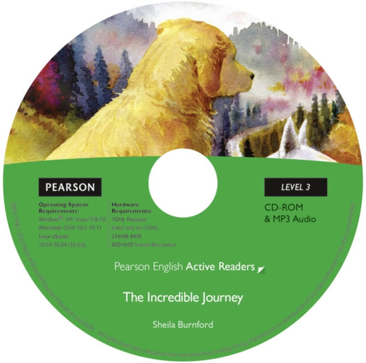 Book cover of: L3:Incredible Journey Bk & M-ROM Pk. By: Sheila Burnford