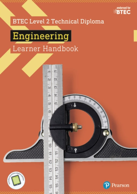 Book cover of: BTEC Level 2 Technical Diploma Engineering Learner Handbook with ActiveBook. By: Andrew Buckenham