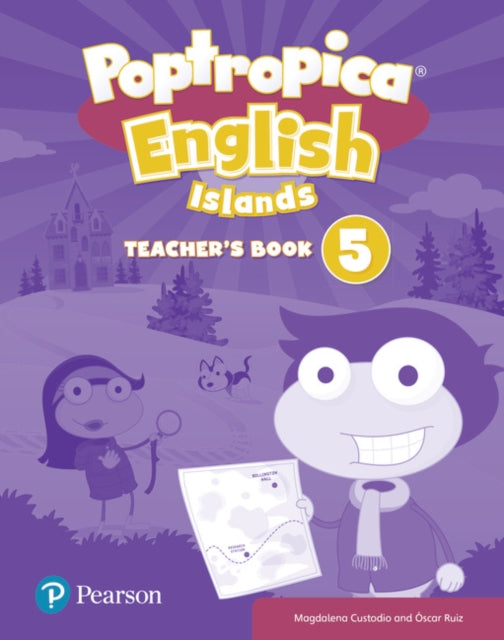 Book cover of: Poptropica English Islands Level 5 Teacher's Book with Online World Access Code. By: Magdalena Custodio